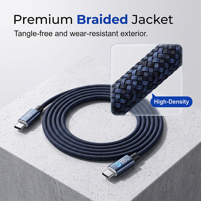 USB-C-Schnellladekabel mit E-Marker-Chip