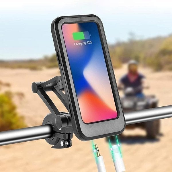 Wasserfeste Handyhalterung für Fahrrad und Motorrad