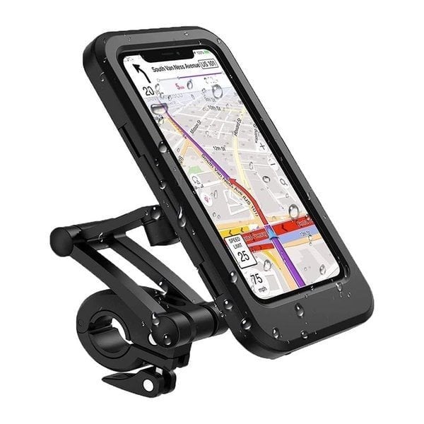 Wasserfeste Handyhalterung für Fahrrad und Motorrad