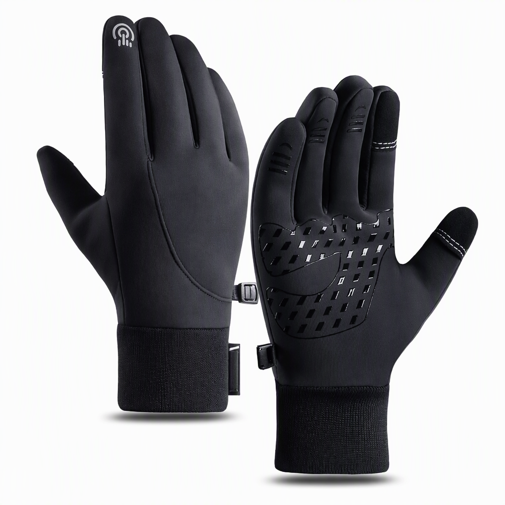 Wasserdichte Winter-Fahrradhandschuhe für Damen und Herren