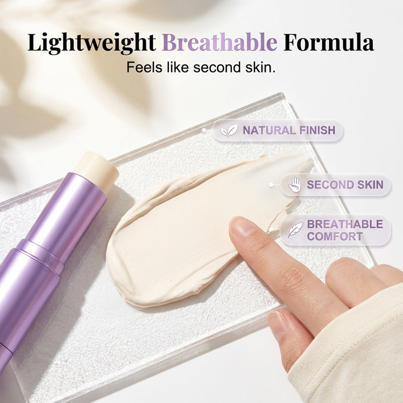 Farbwechselnder 2-in-1-Make-up-Foundation-Stick
