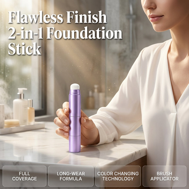 Farbwechselnder 2-in-1-Make-up-Foundation-Stick