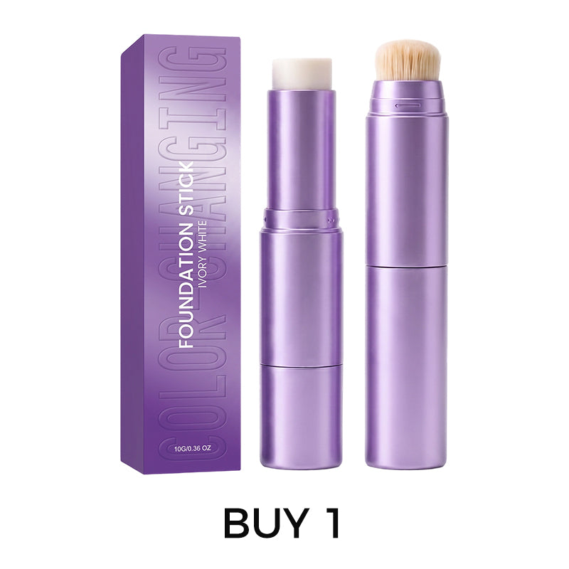 Farbwechselnder 2-in-1-Make-up-Foundation-Stick