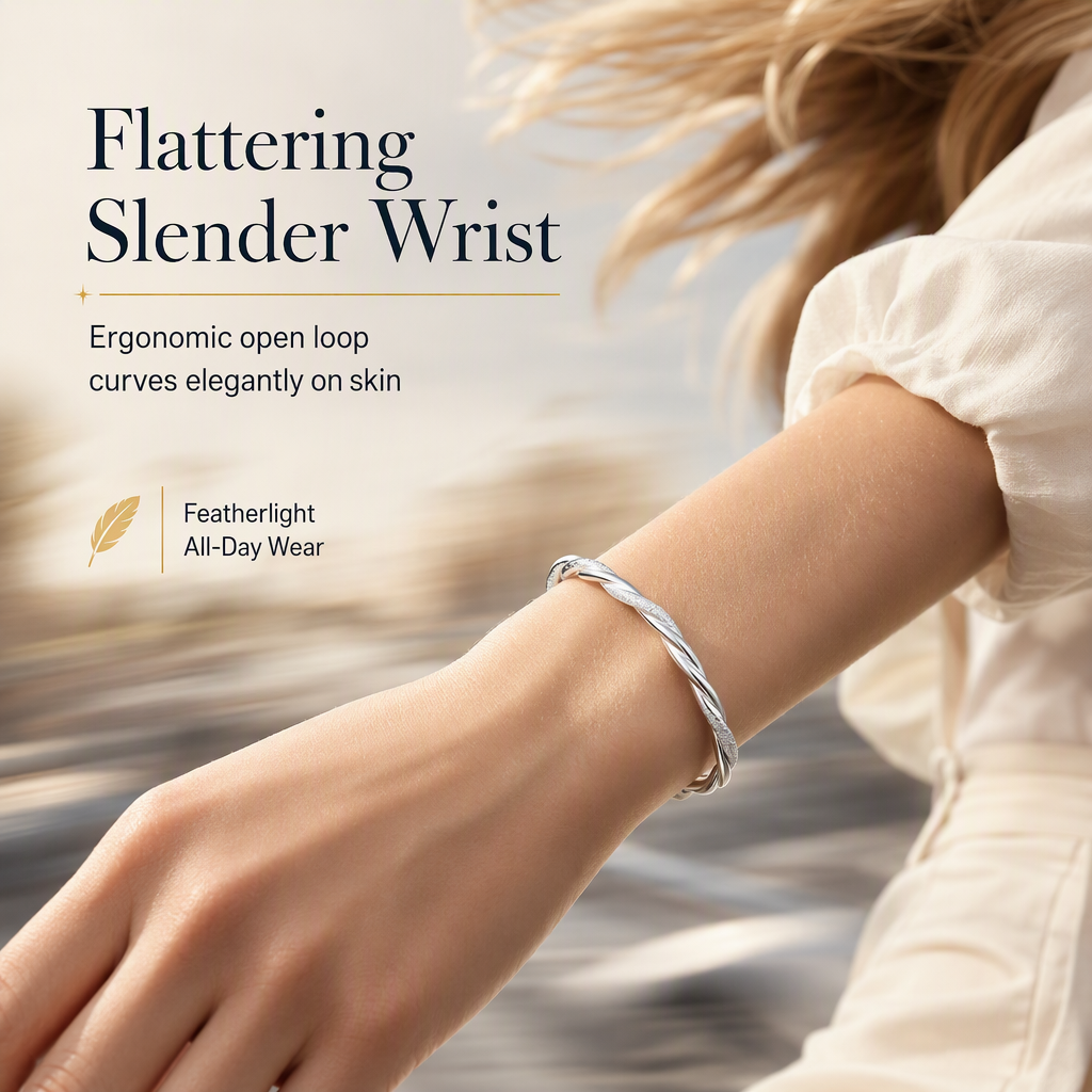 Eleganter Möbiusschleifen-Schmuck – Minimalistisches Mode-Geschenk für Damen