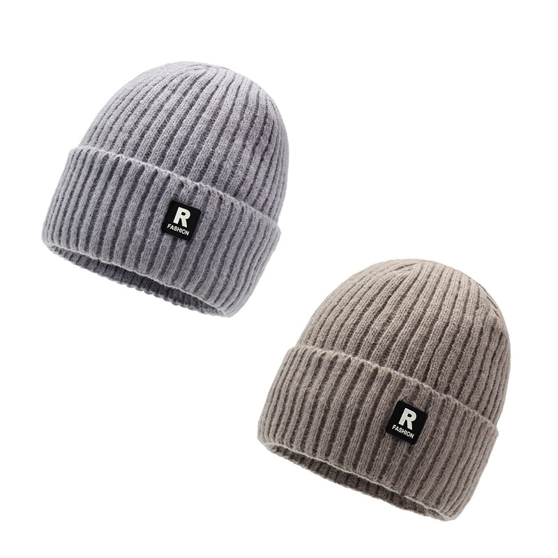 Herren Slouchy Strick Warme Schädelmütze