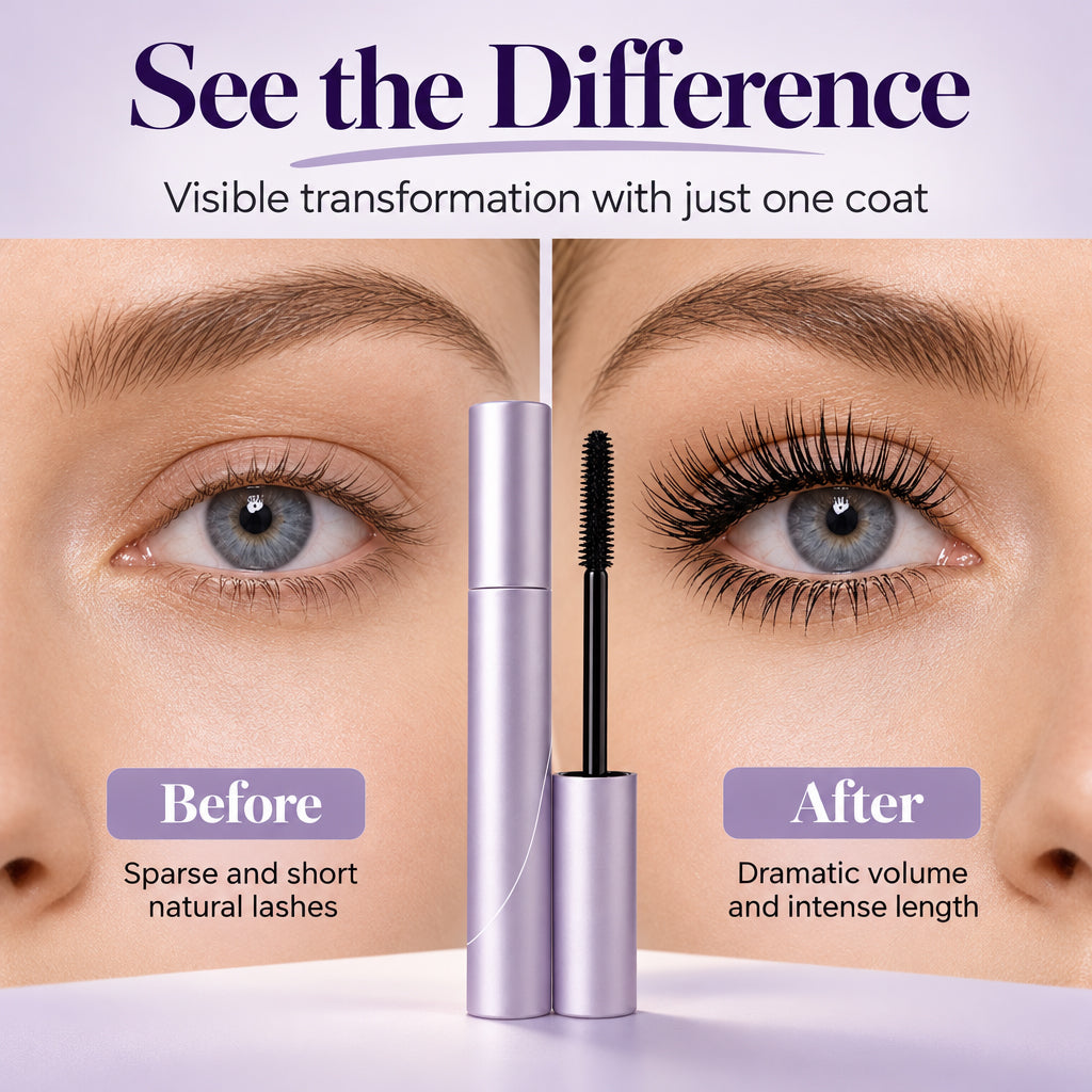 Wasserfeste verlängernde und volumengebende langanhaltende Mascara