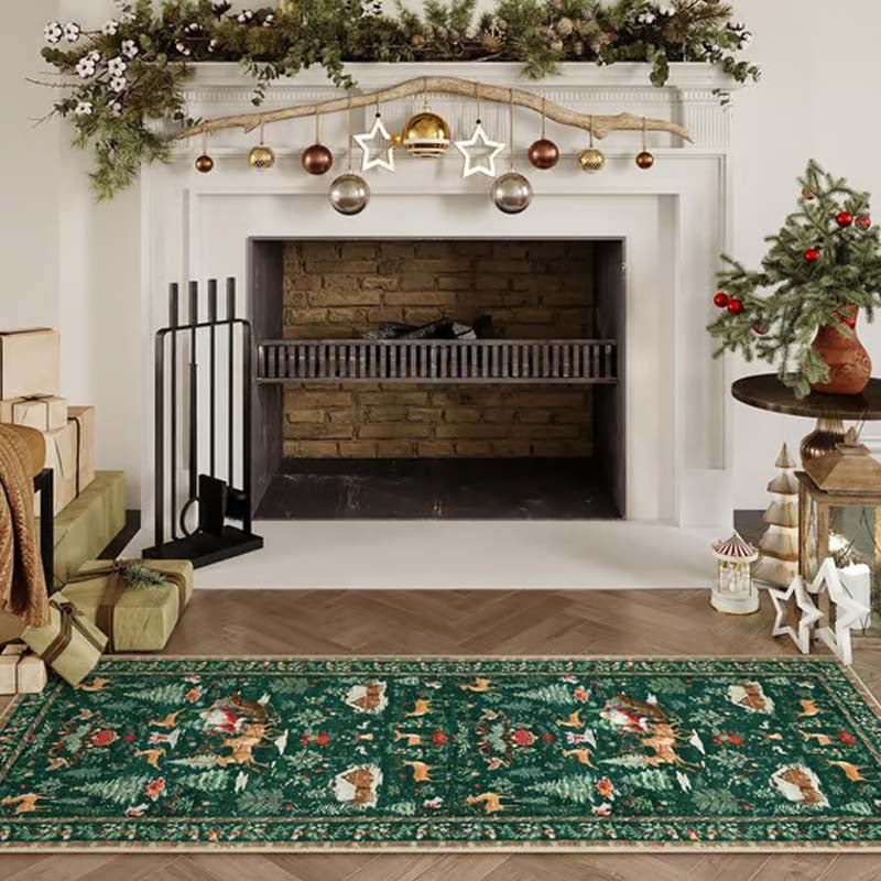 Weiche rutschfeste Weihnachtsmatte für Zuhause