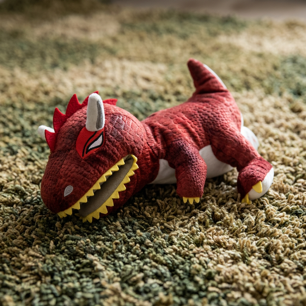 Lustiges Dinosaurier-Plüsch-Handpuppe