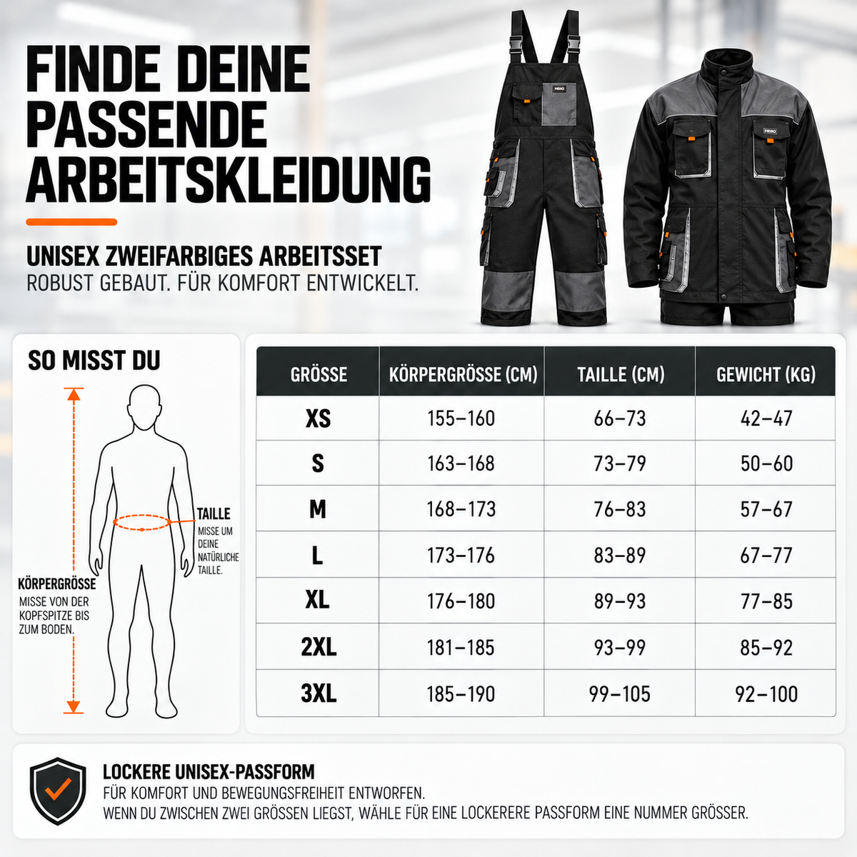 Camp Basel | Gruvtek Multi-Pocket-Latzhosen-Arbeitsanzug