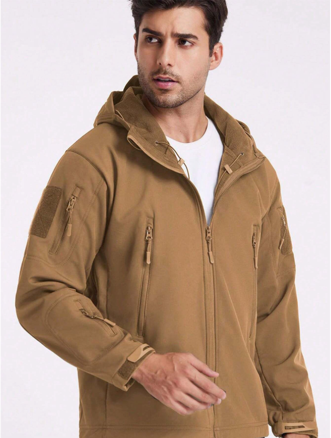 Wasserdichtes, winddichtes Outdoor-Set: Jacke und Hose mit Fleecefutter