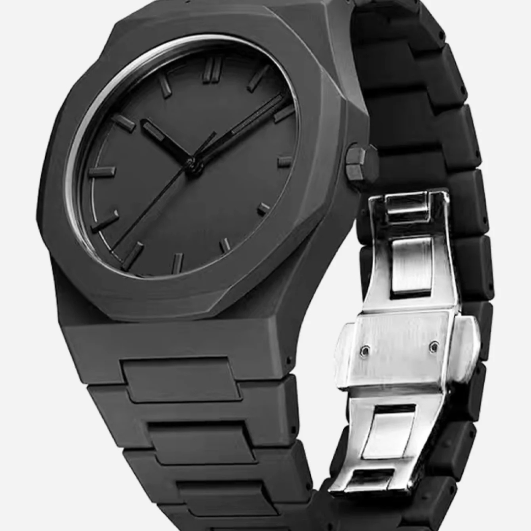 KRONOS Uhr – Polycarbonat-Edition Black