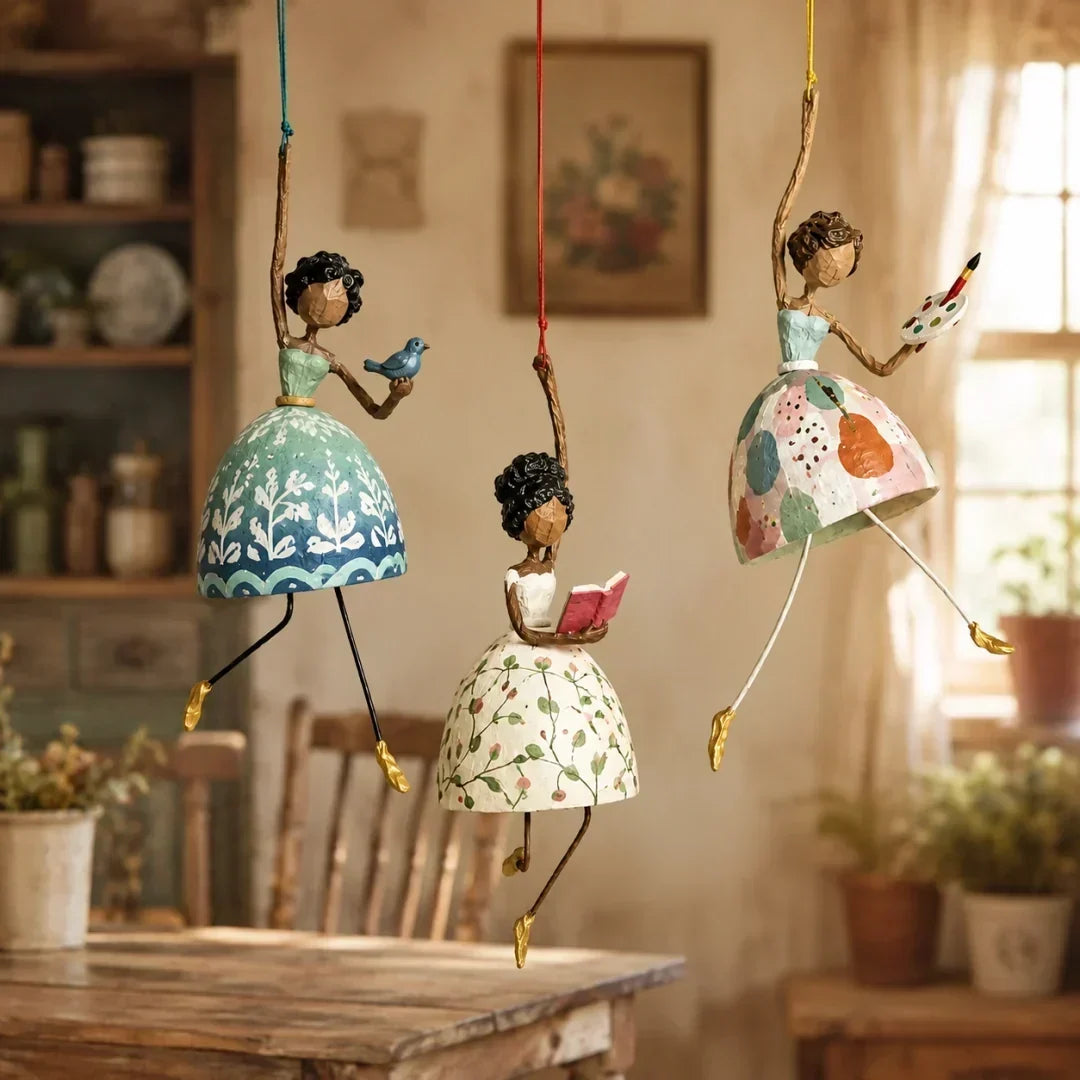 Whimsical Dancing Lady Hängeornament