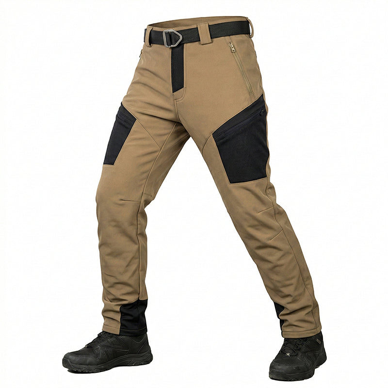 Herren Softshell Wasserdichte Outdoor Cargo Hose für Winter