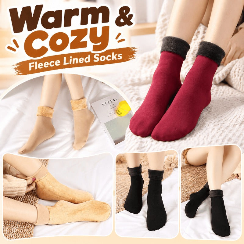 Kuschelige Winter-Hausschuhsocken