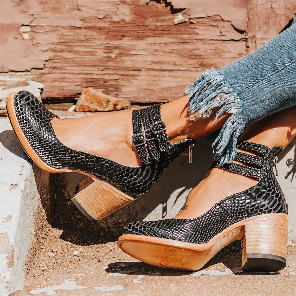 Margaret | Bequeme Klassische Riemchen-Heels