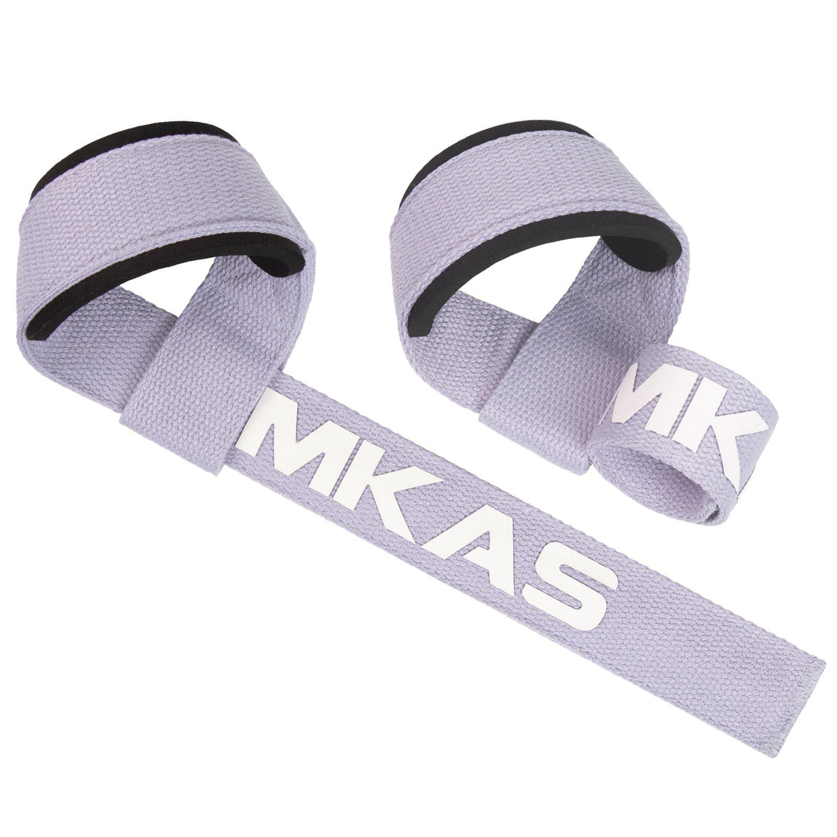 Selbstwickelnde Lifting Straps mit gepolsterten Handgelenkschlaufen, 1 Paar