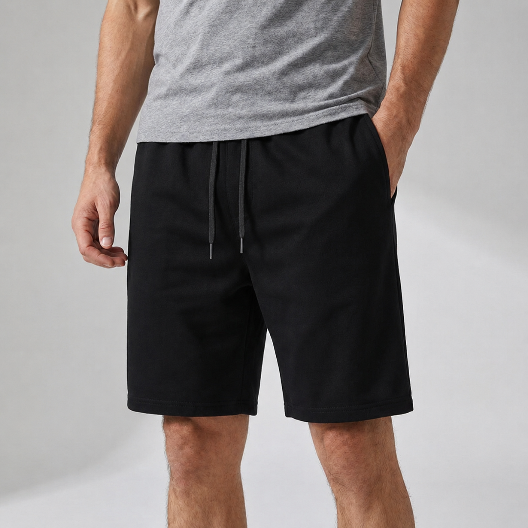 Camp Basel | Bremoro Freizeit-Shorts mit Kordelzug
