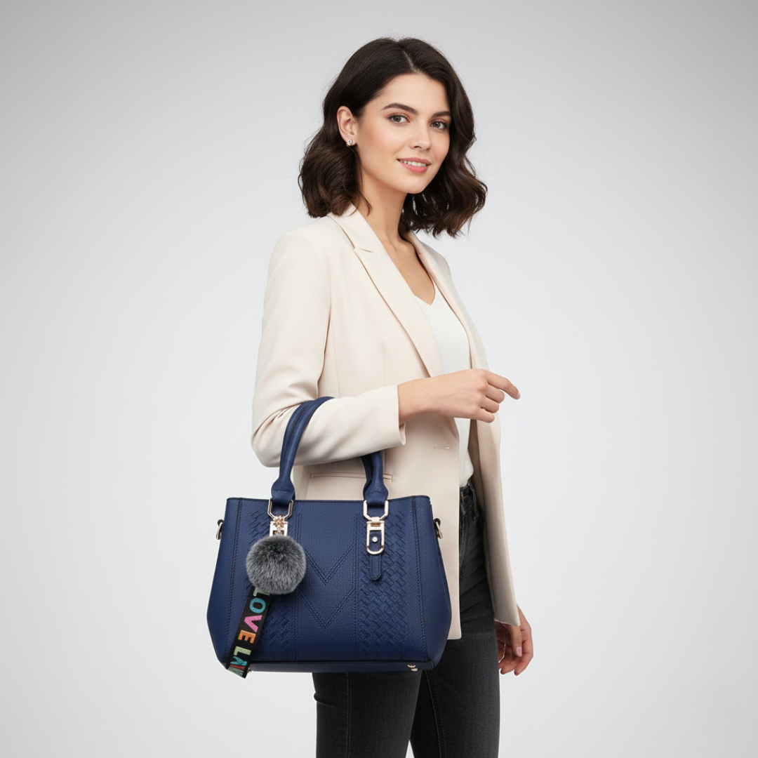 Camp Basel | Satchel-Tasche aus PU mit Soft-Grain-Optik