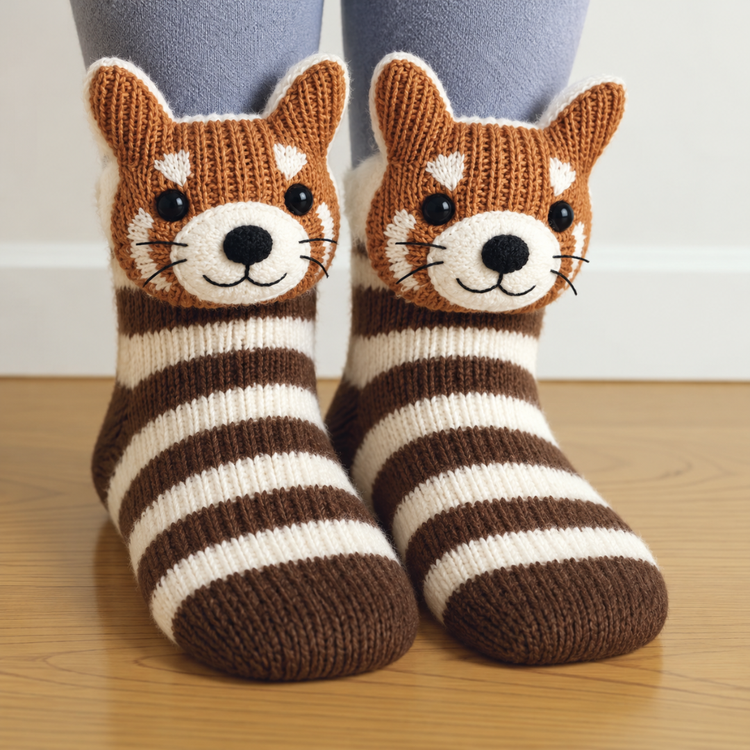 Camp Basel | 3D Tiersocken
