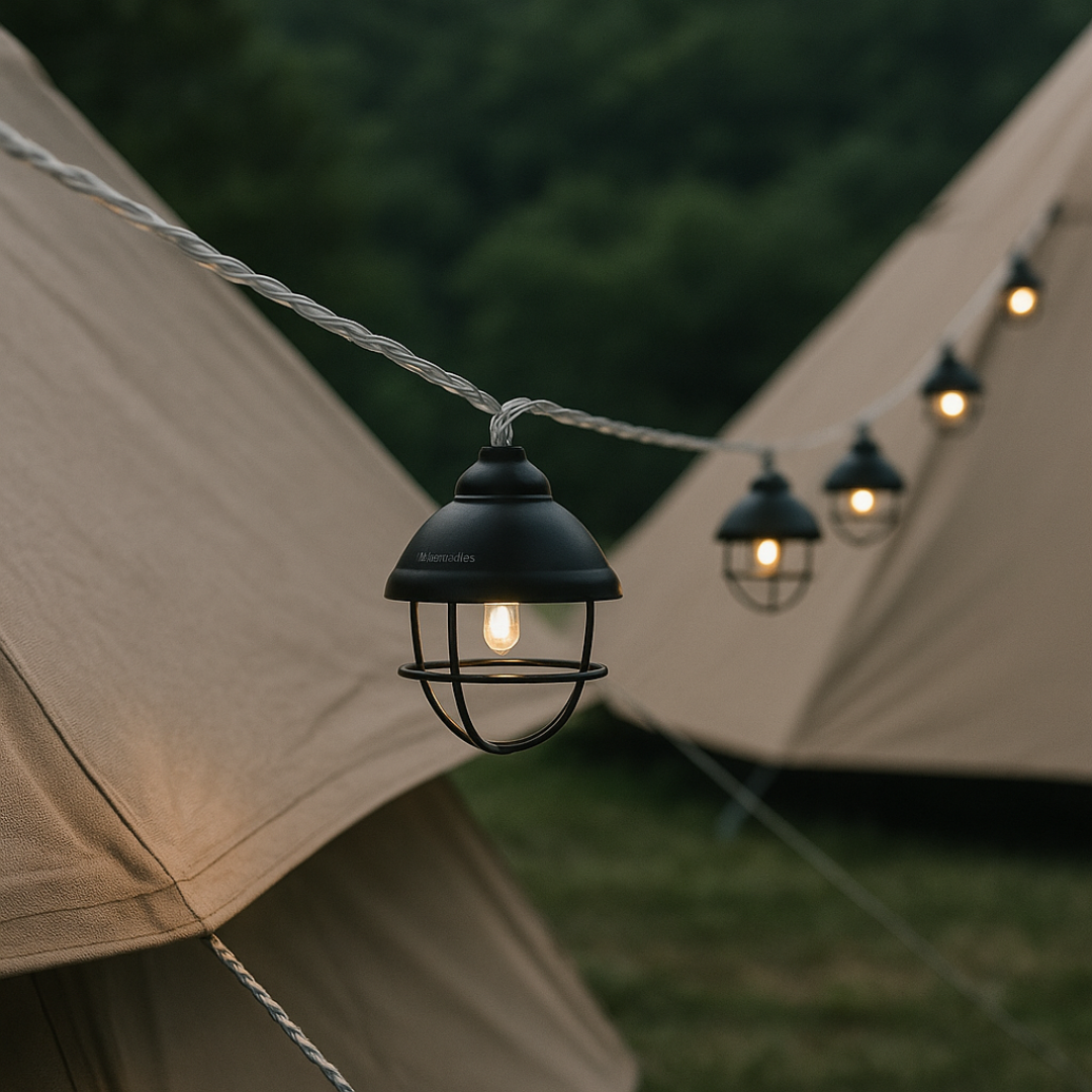 Camp Basel | CampLumen String Lights