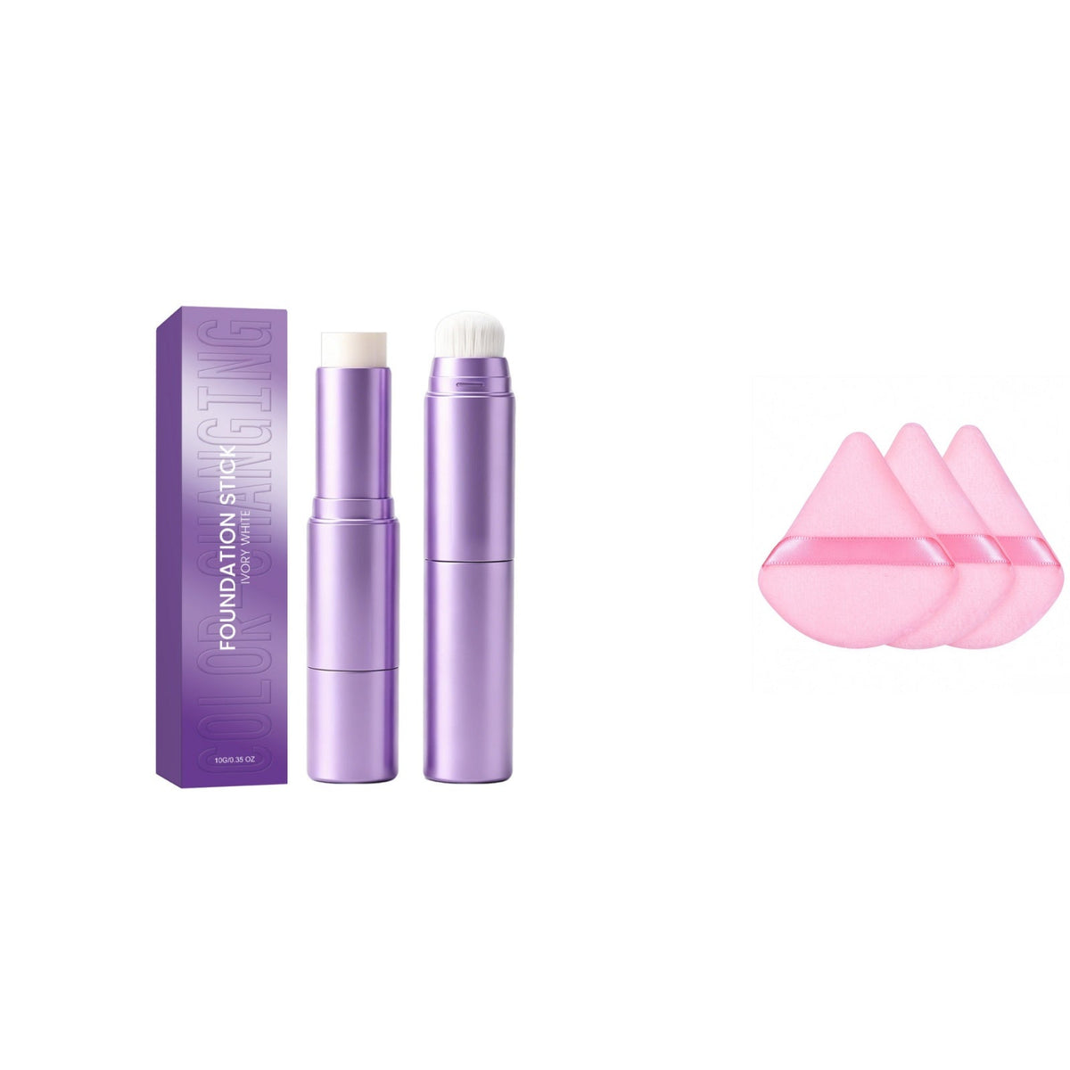 2-in-1 Foundation-Stick mit Farbwechsel