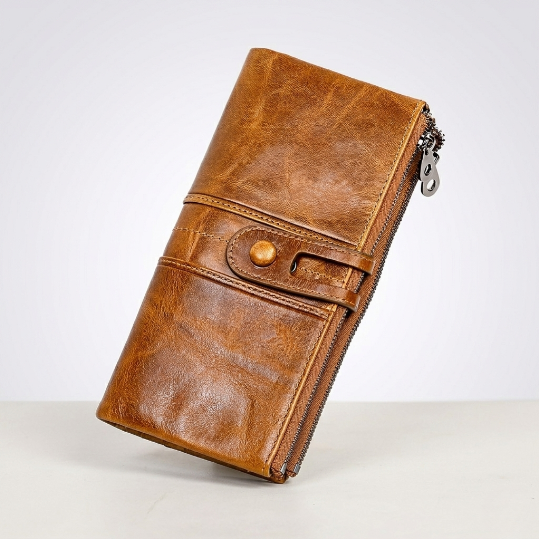 Camp Basel | Zippora Lange Reißverschluss-Modebrieftasche