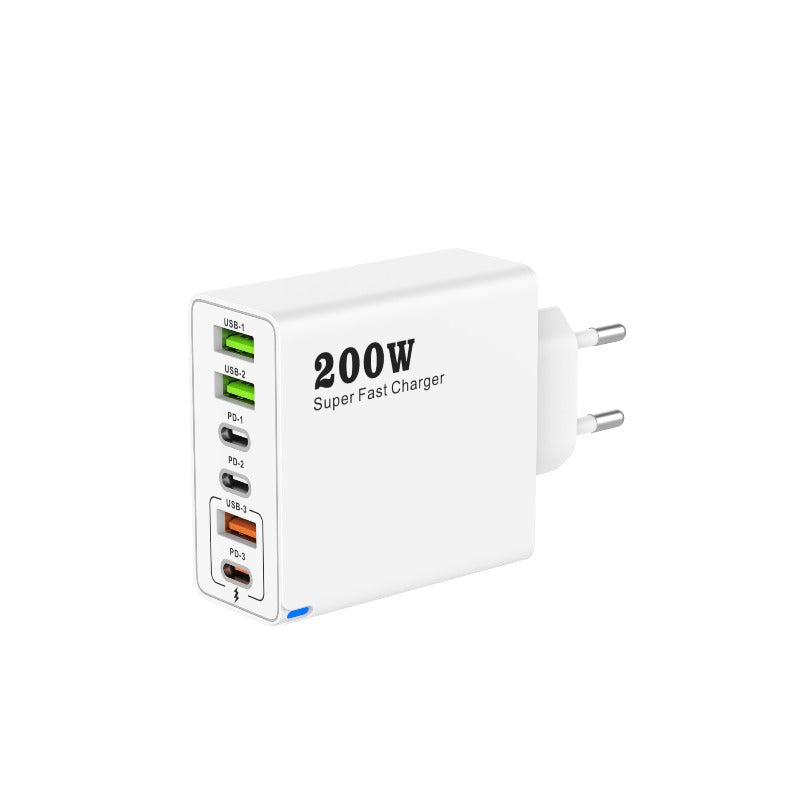200W Sechs-Port Schnellladegerät