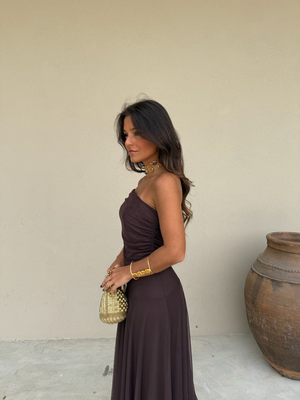 Valentina Kleid - Braun