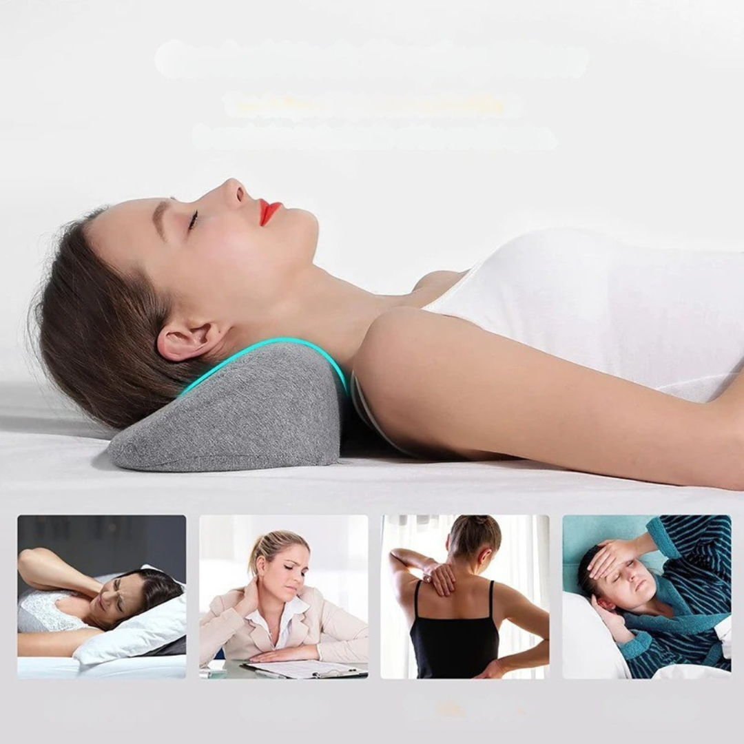 Camp Basel | NeckGlide Nackenkissen mit Memory-Foam Zervikalstütze
