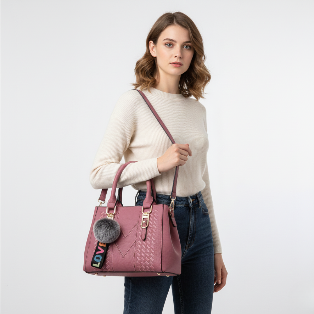 Camp Basel | Satchel-Tasche aus PU mit Soft-Grain-Optik
