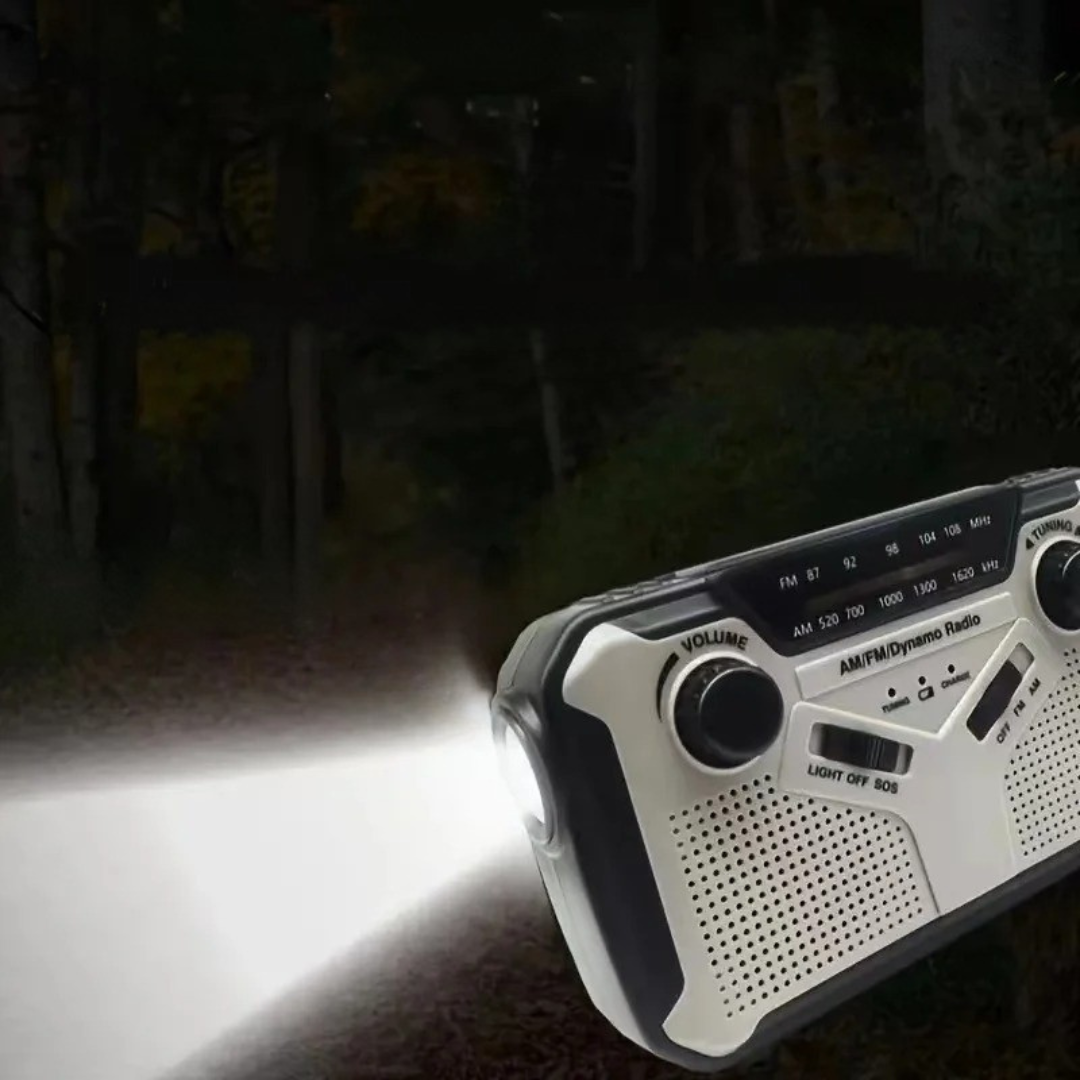 Camp Basel | Solivox Notfallradio mit Handkurbel