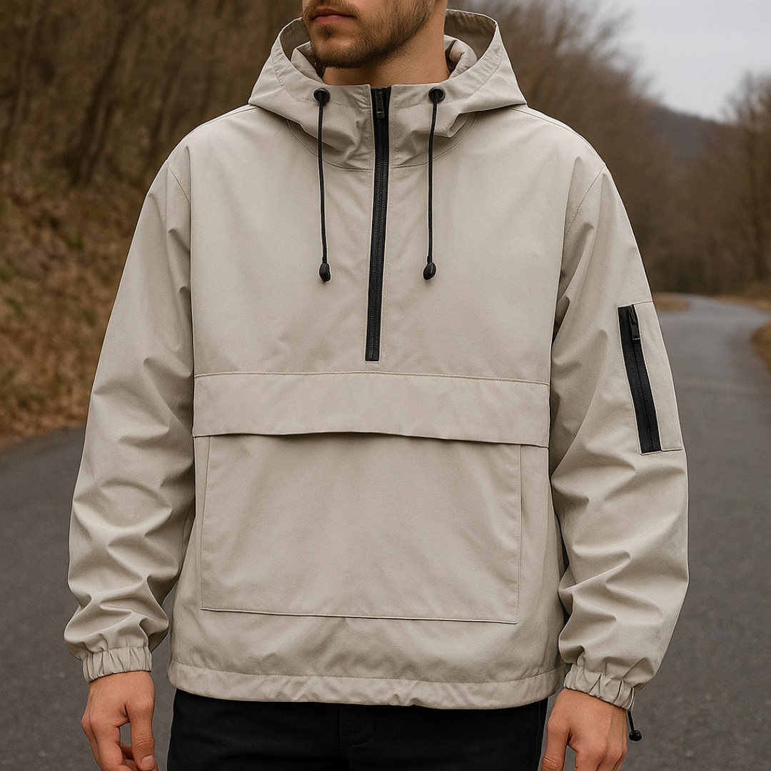 Camp Basel | StormShield Parka Wasserdichter Allwetter-Mantel mit Kapuze
