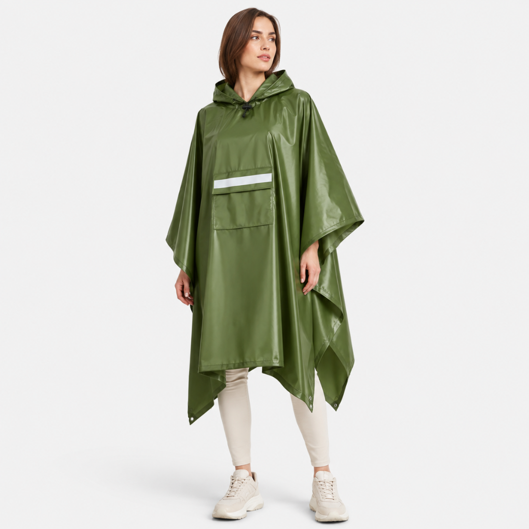 Camp Basel | Rainova Weit Geschnittener Regenponcho