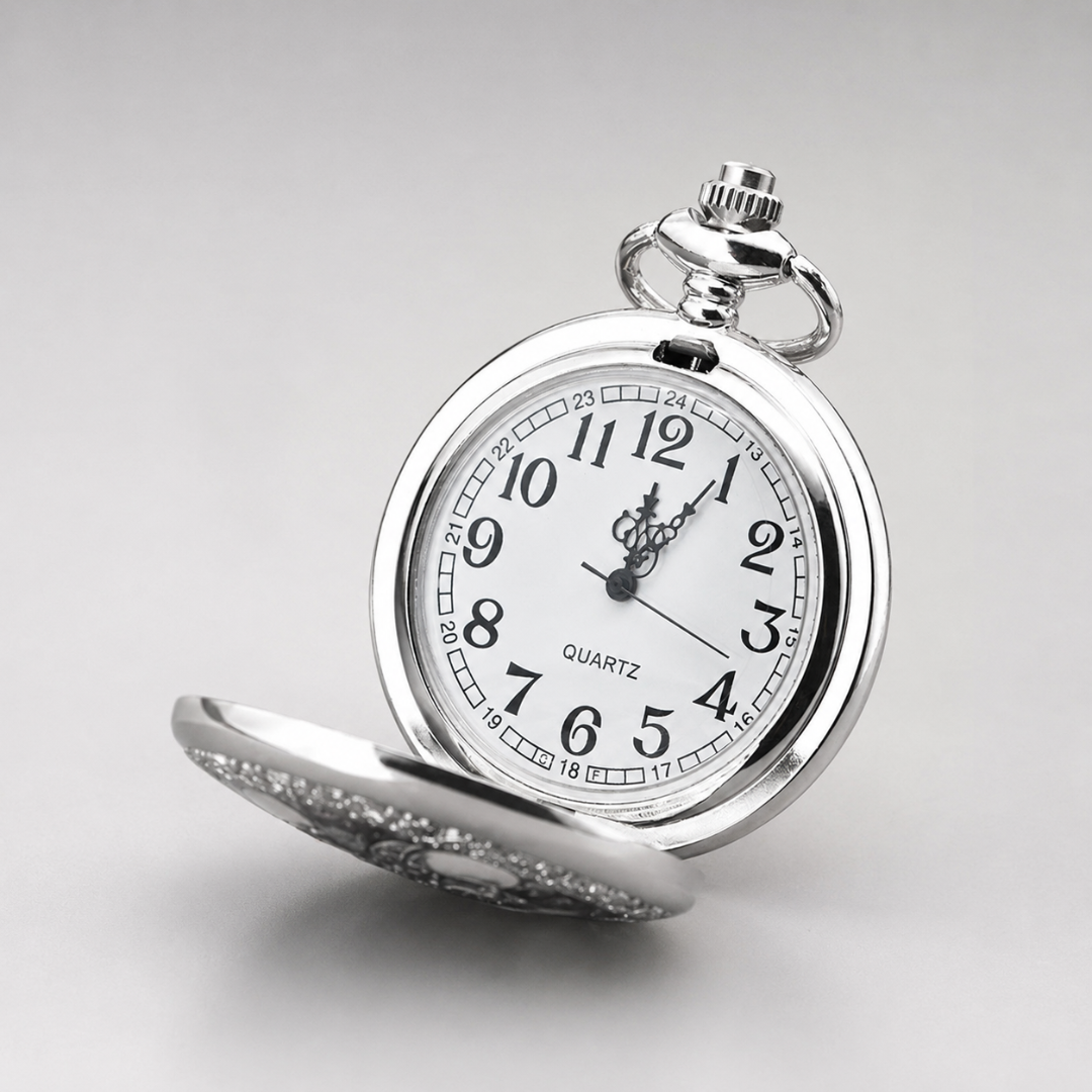 Camp Basel | Lunivault Vintage Taschenuhr-Anhänger