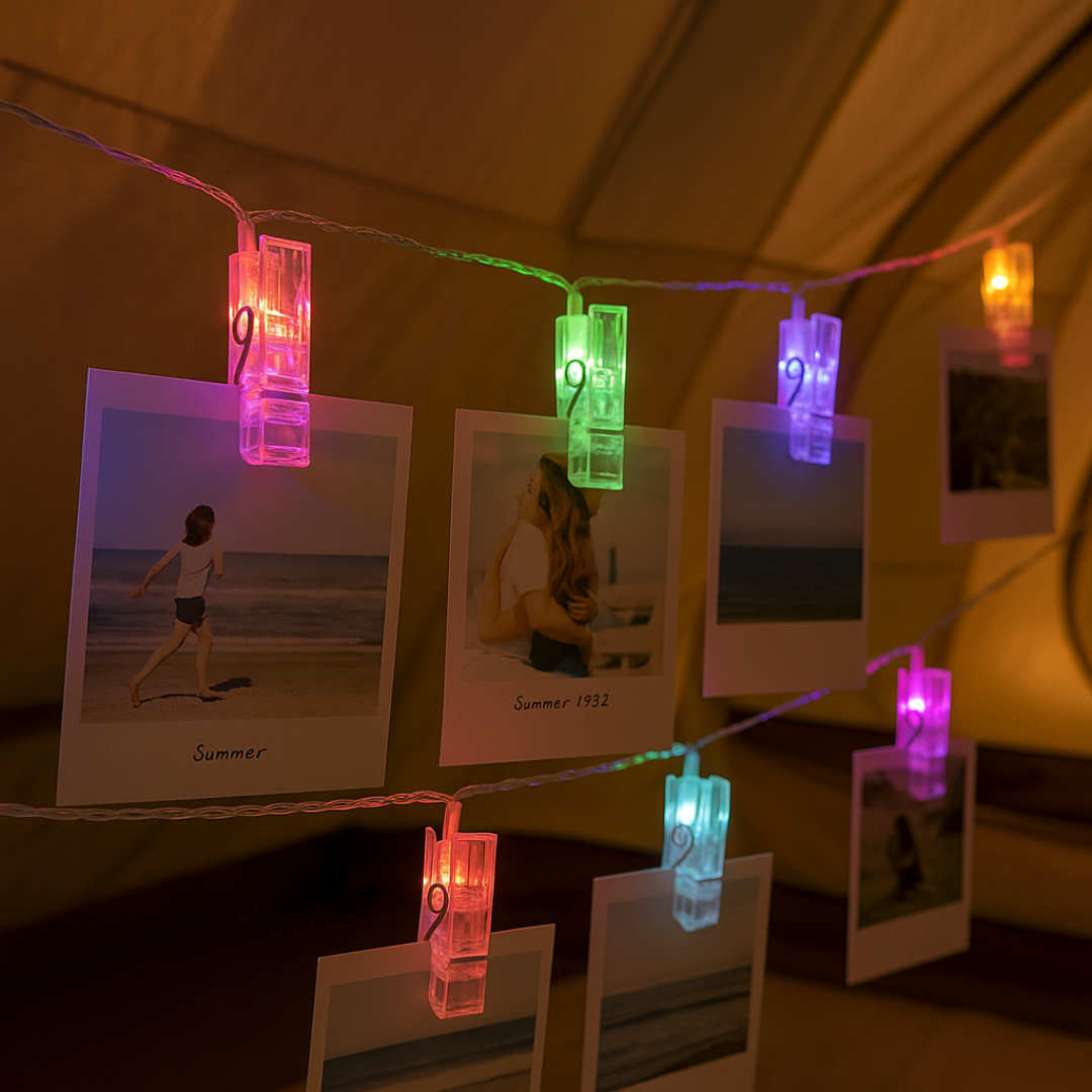 Camp Basel | GlowClips Fotogirlande