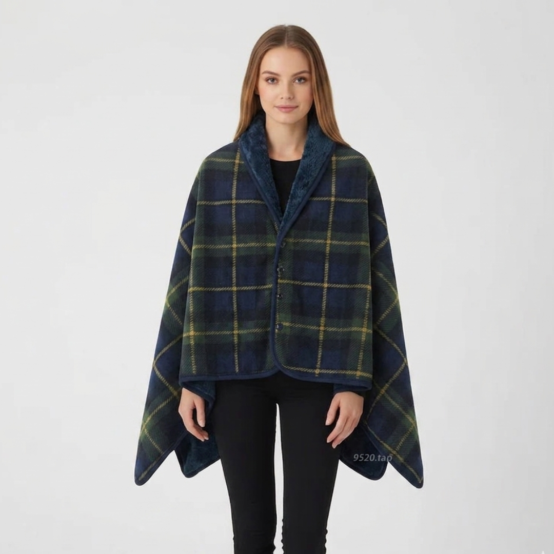 Camp Basel | Wearable Flanell-Umhang-Decke