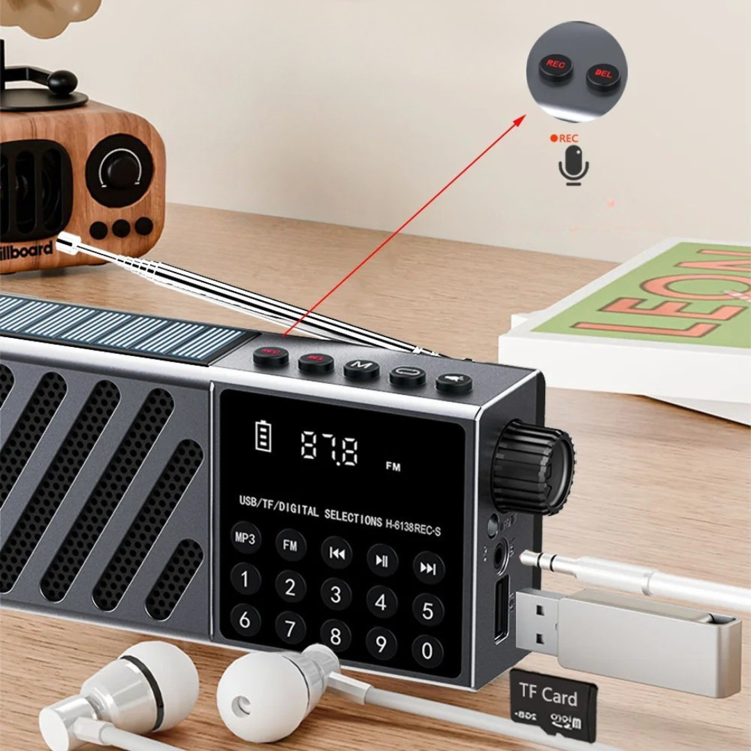 Camp Basel | SunTone Tragbares Solar-Radio