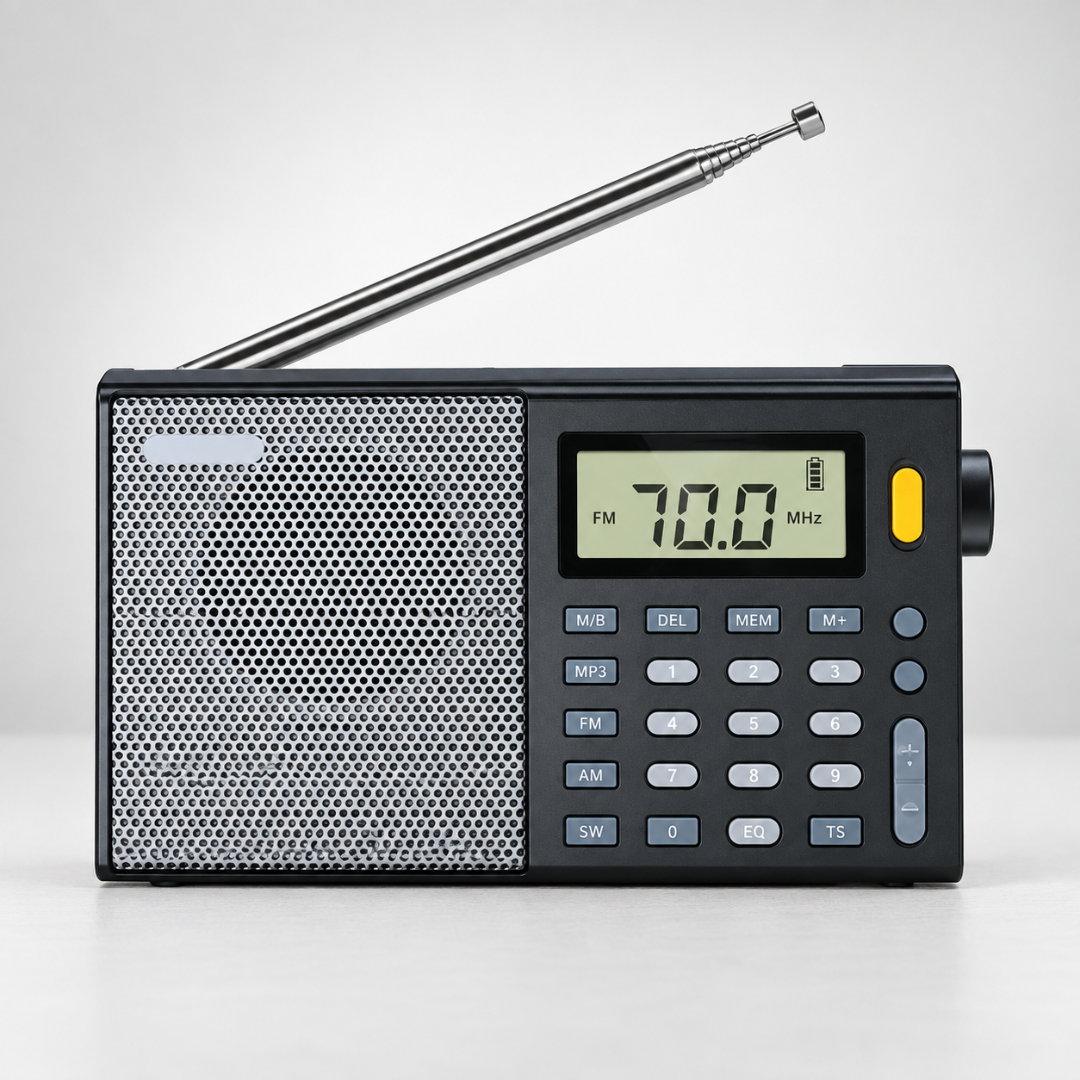 Camp Basel | SignalArc Tragbarer Mehrband-Radioempfänger