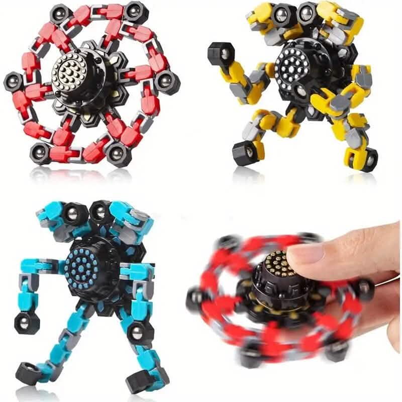 3er-Pack: Fidget Toys Verwandelbare Spinner