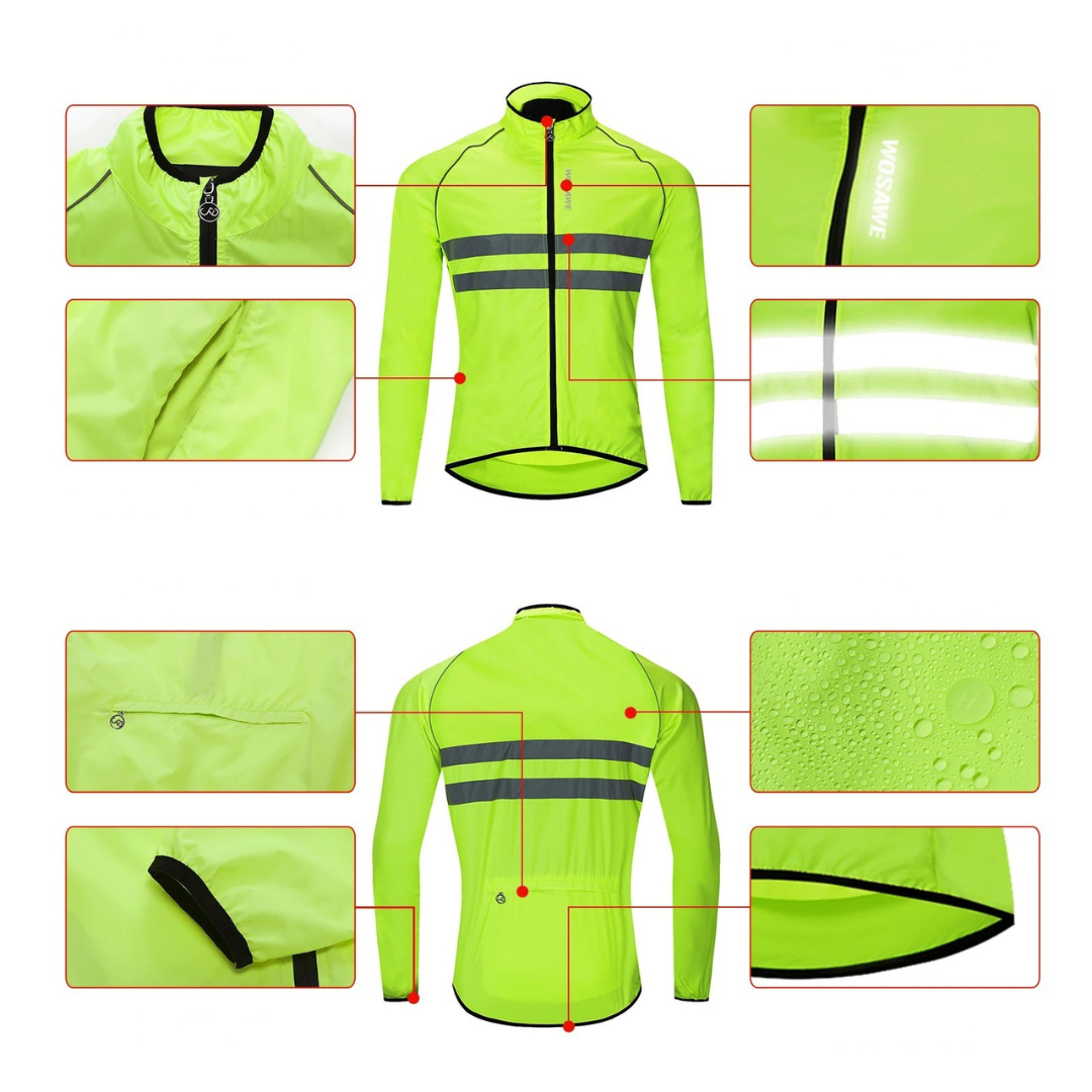 Camp Basel | WindoraX Leichte Rennrad-Windjacke
