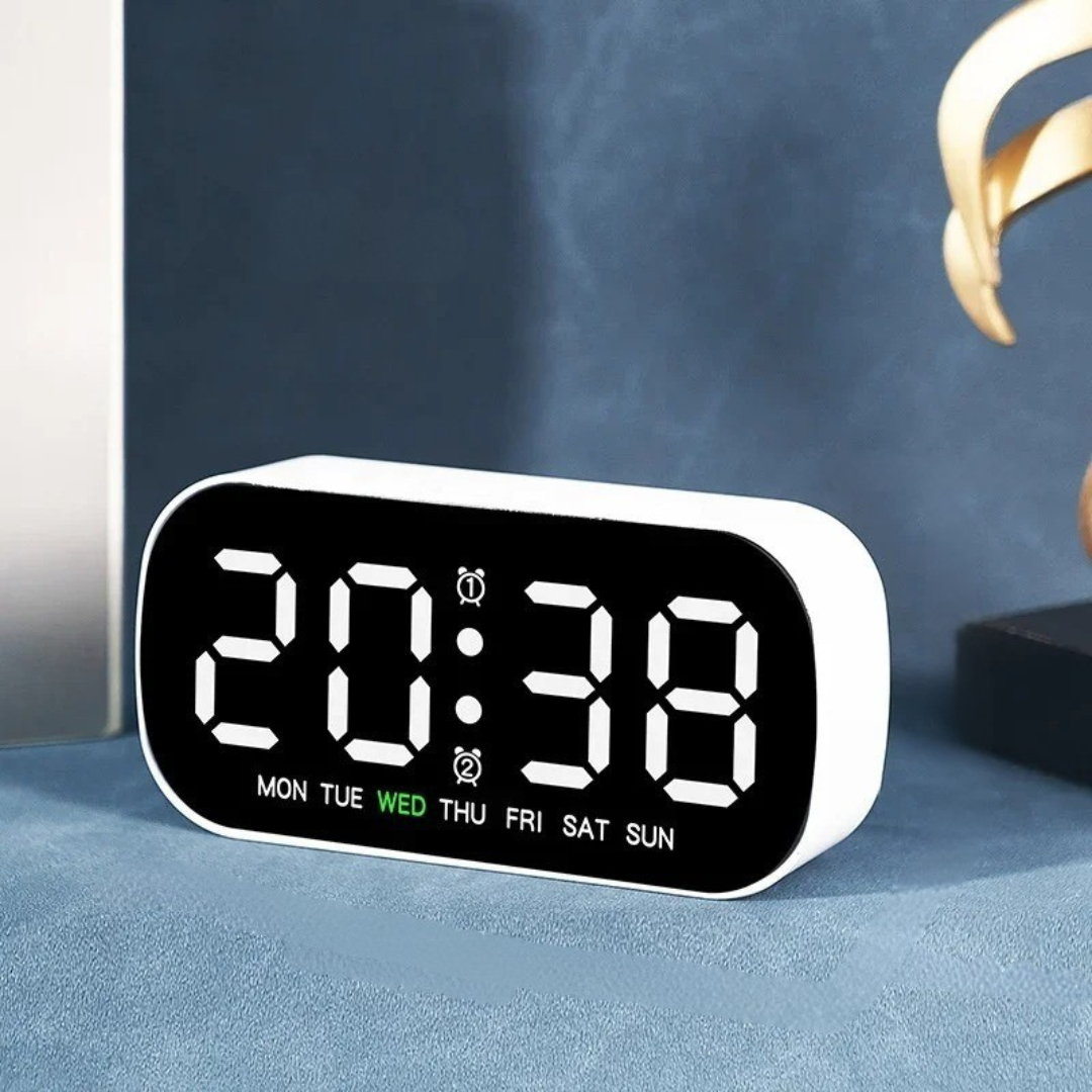 Camp Basel | Dayrise USB-LED-Wecker mit Doppelalarm