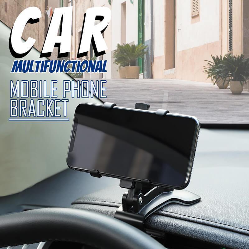 Multifunktionelle Telefonhalterung, 360° drehbar für das Auto