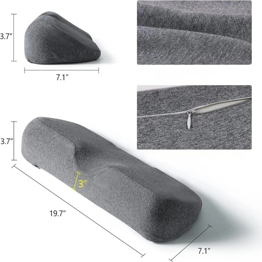 Camp Basel | NeckGlide Nackenkissen mit Memory-Foam Zervikalstütze
