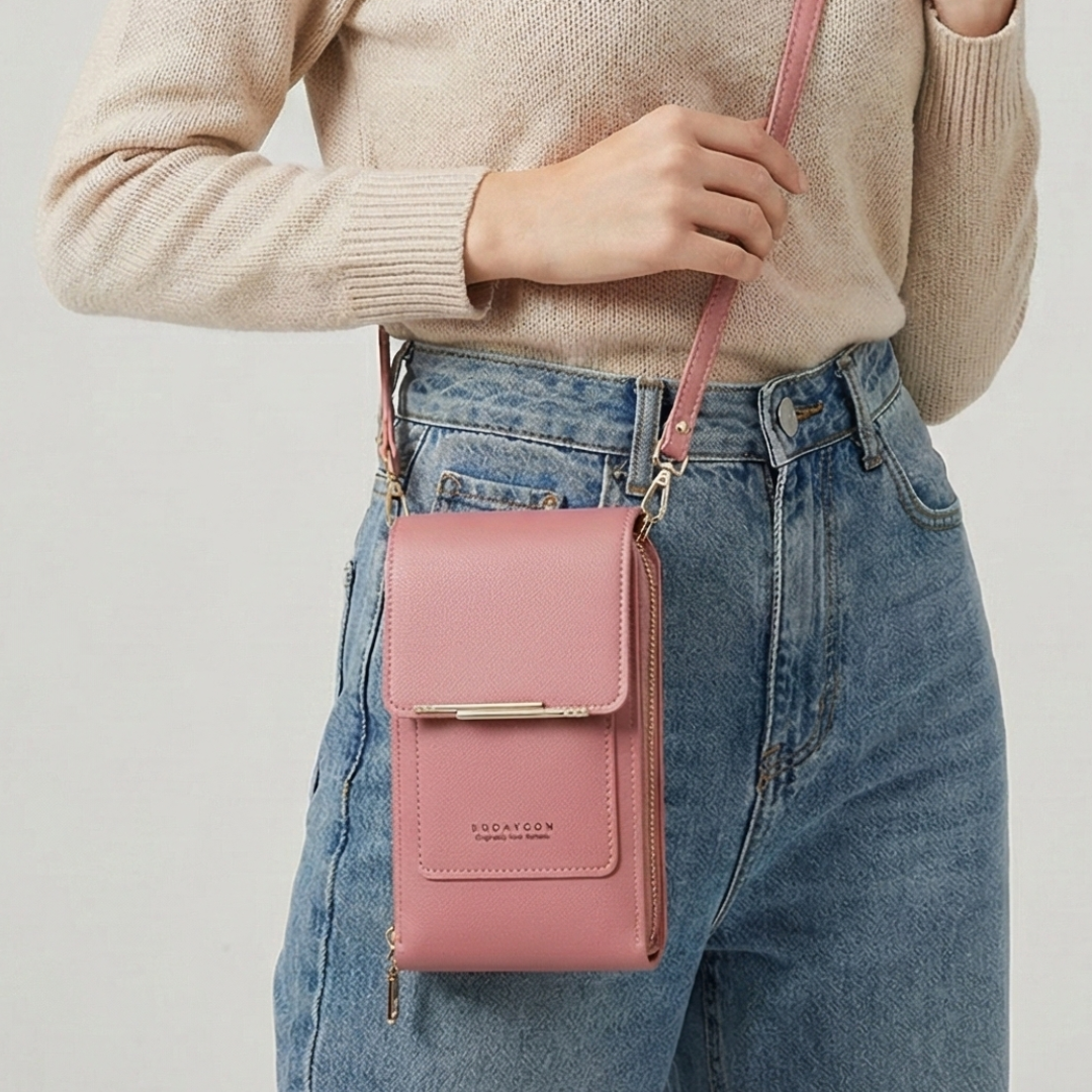 Camp Basel | Compact PU Schultertasche
