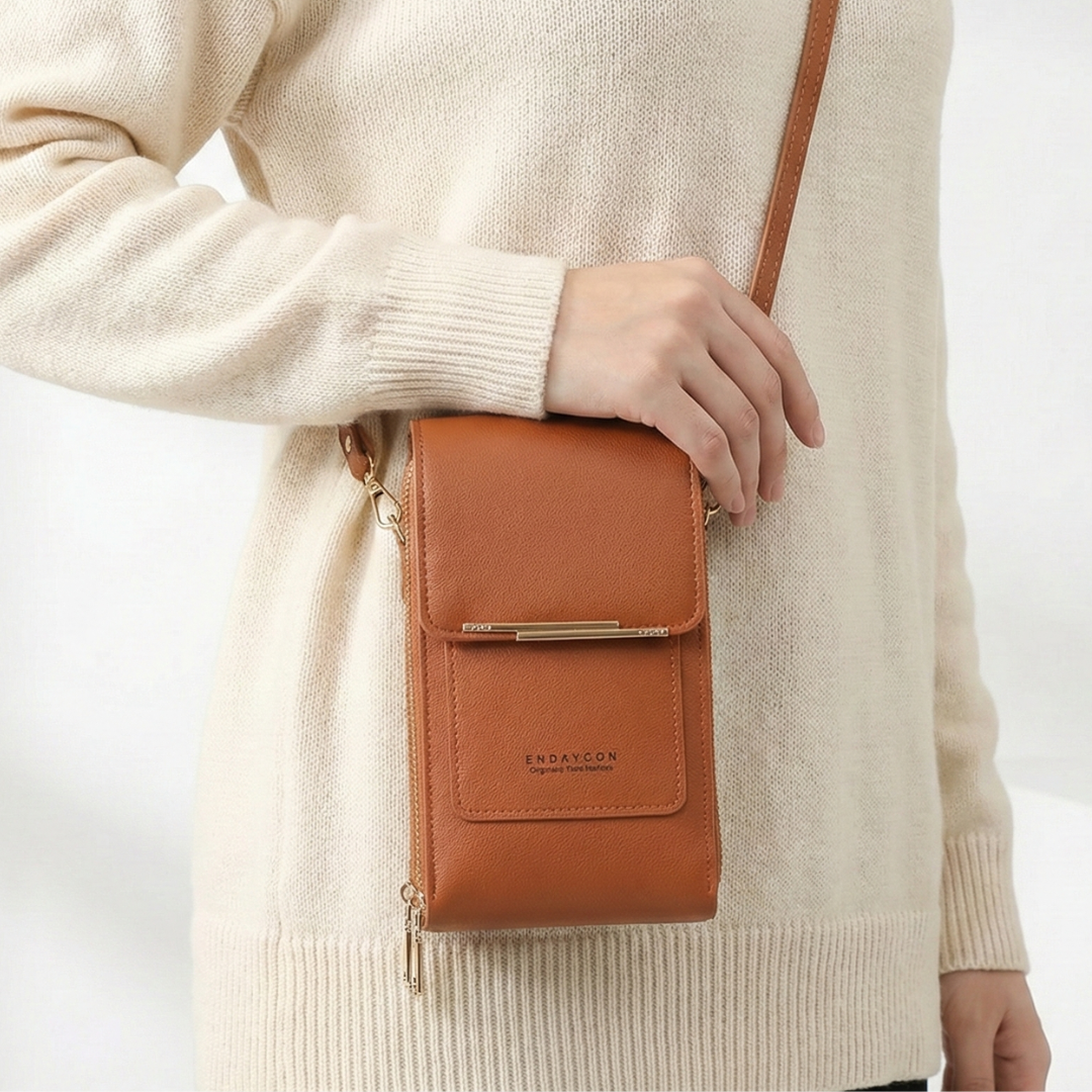 Camp Basel | Compact PU Schultertasche