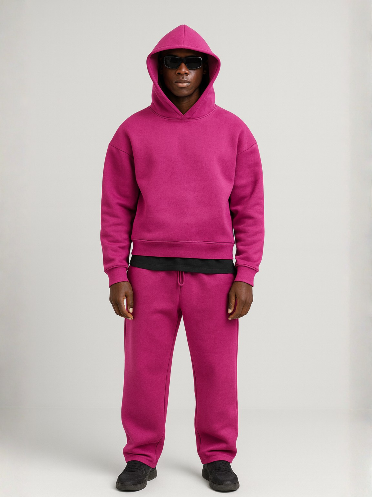 Oversized Hoodie Jogger Set für Herren