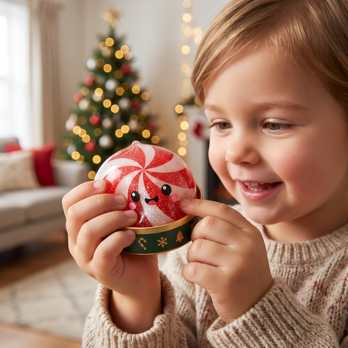 Weihnachts-Dumpling Squishy Anti-Stress-Spielzeug-Set