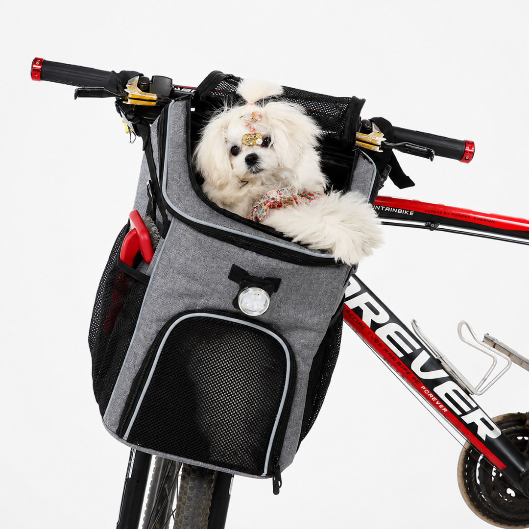 Camp Basel | Pedalpooch Fahrrad-Haustierkorb für Lenker