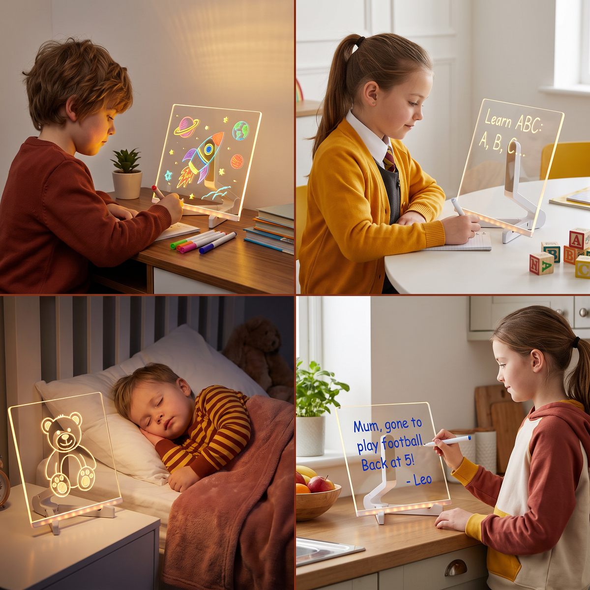 Kinder LED-Zeichenlampe