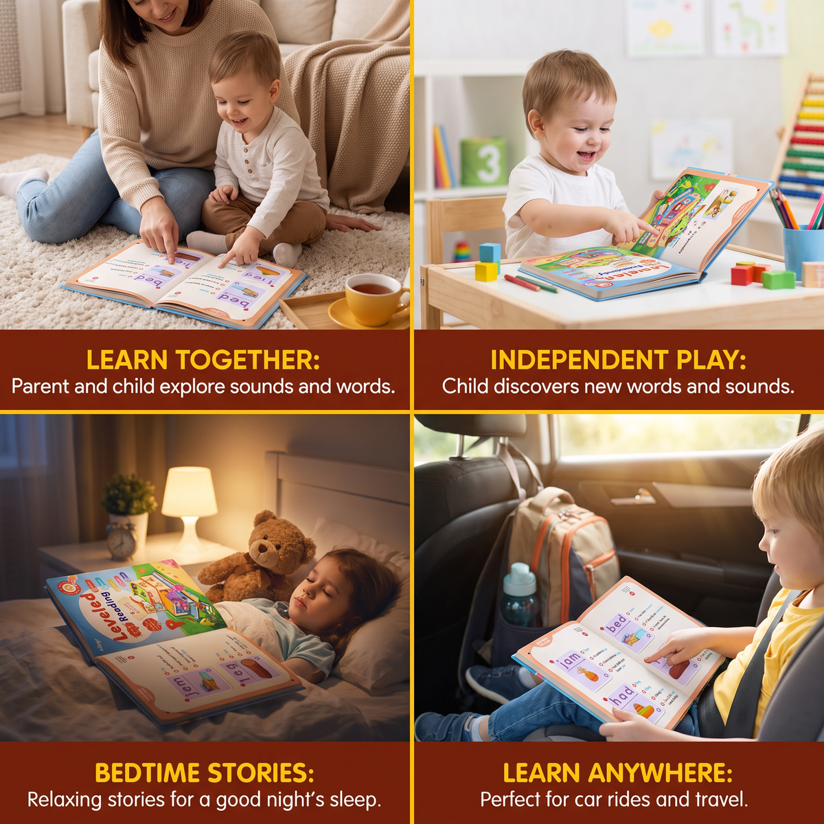 Mein erstes Leveled Reading Sound-Buch – Interaktives Lesen & Lesekompetenz